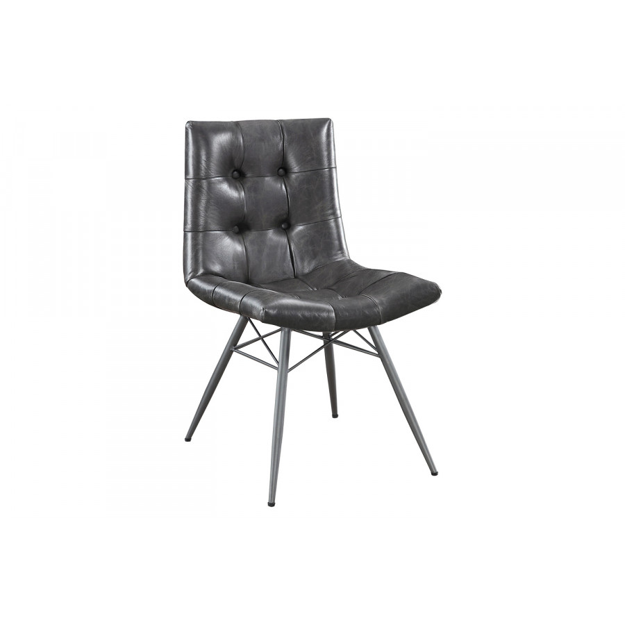 Coaster - Dittnar Tufted Dining Chairs (Set Of 4) in Charcoal