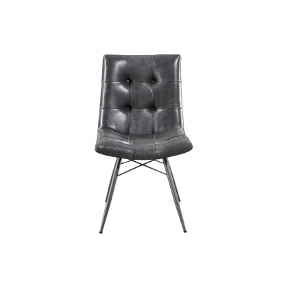 Coaster - Dittnar Tufted Dining Chairs (Set Of 4) in Charcoal