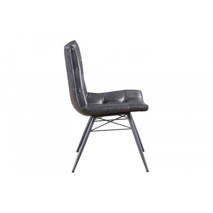Coaster - Dittnar Tufted Dining Chairs (Set Of 4) in Charcoal