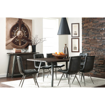 Coaster - Dittnar Tufted Dining Chairs (Set Of 4) in Charcoal