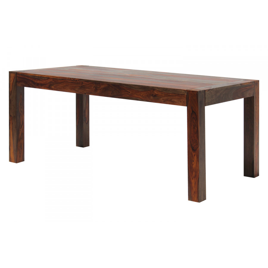 Coaster - Keats Rectangular Dining Table in Warm Chestnut