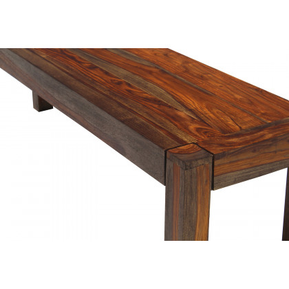 Coaster - Keats Rectangular Wooden Bench in Warm Chestnut
