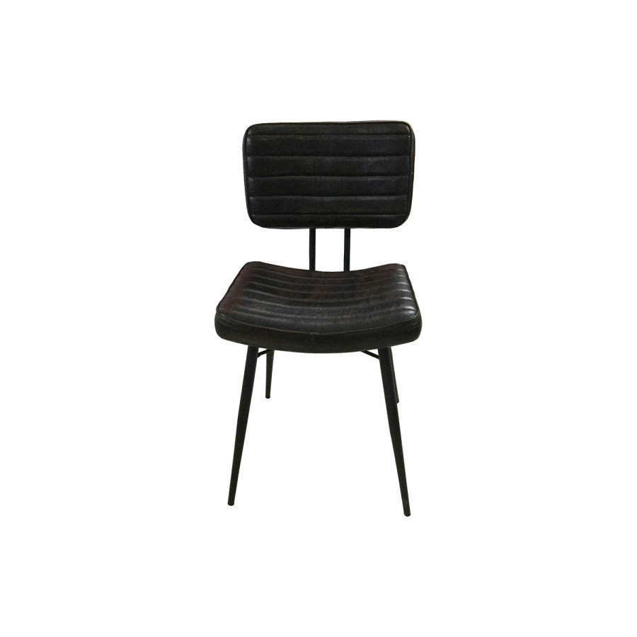 Coaster - Partridge Padded Side Chairs (Set Of 2) in Espresso/Black