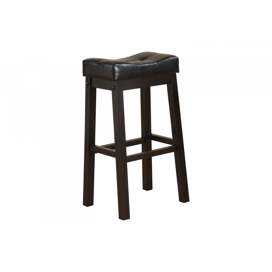 Coaster - Upholstered Bar Stools (Set Of 2) in Black
