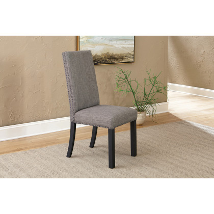 Coaster - Jamestown Upholstered Side Chairs (Set Of 2) in Charcoal