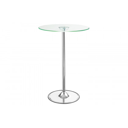 Coaster - Led Bar Table in Chrome/Clear
