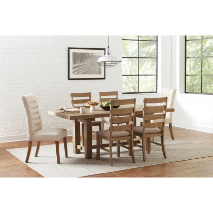 Coaster - Gadsden Tufted Back Dining Chairs (Set Of 2) in Vineyard Oak