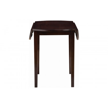 Coaster 3-Piece Dining Set with Drop Leaf - Cappuccino/Tan