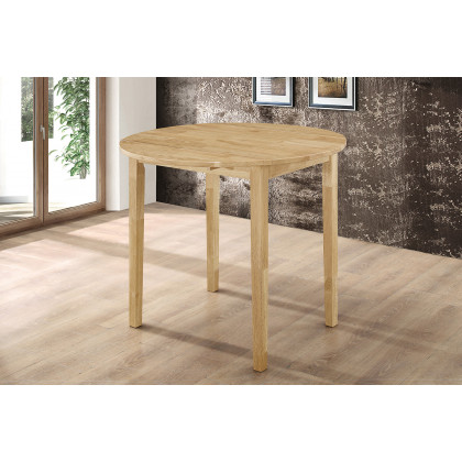 Coaster 3-Piece Dining Set with Drop Leaf - Natural/Tan