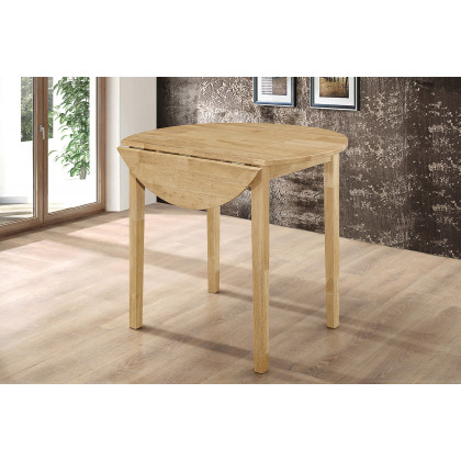 Coaster 3-Piece Dining Set with Drop Leaf - Natural/Tan