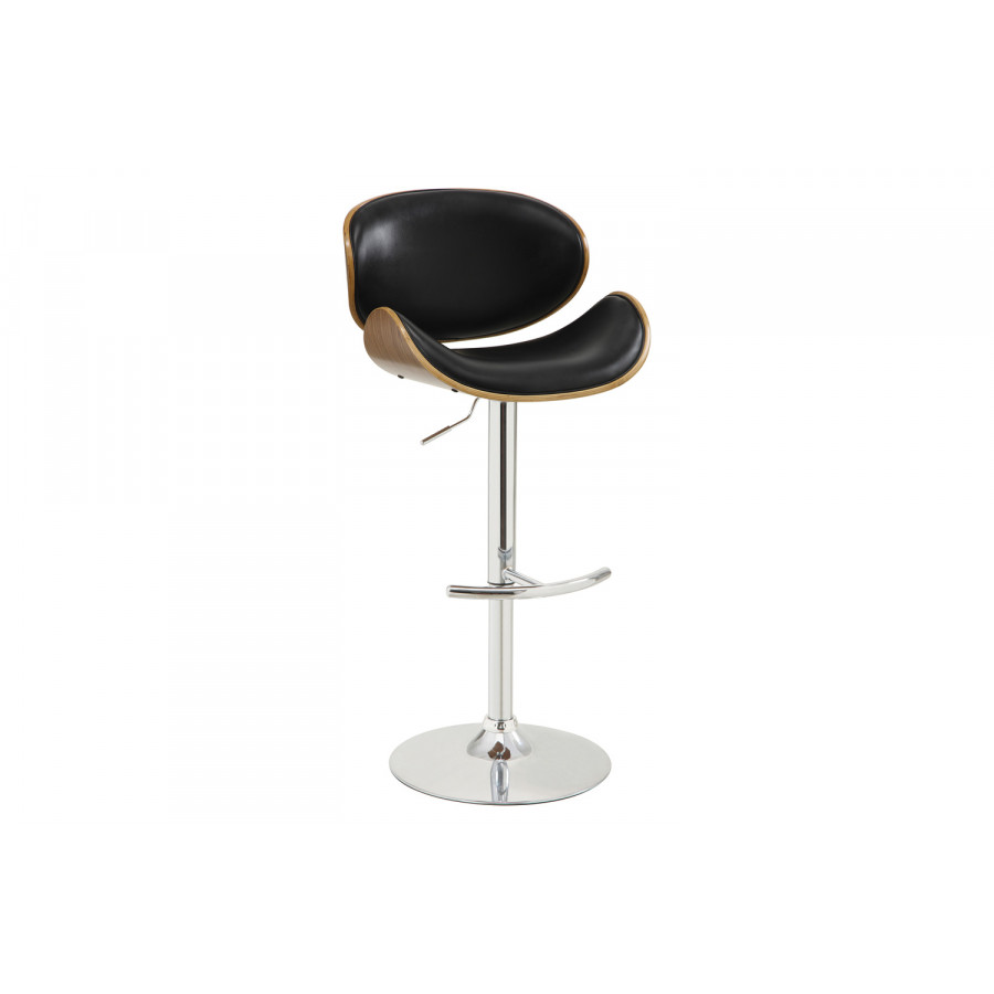 Coaster Adjustable Bar Stool 130504 - Black/Chrome
