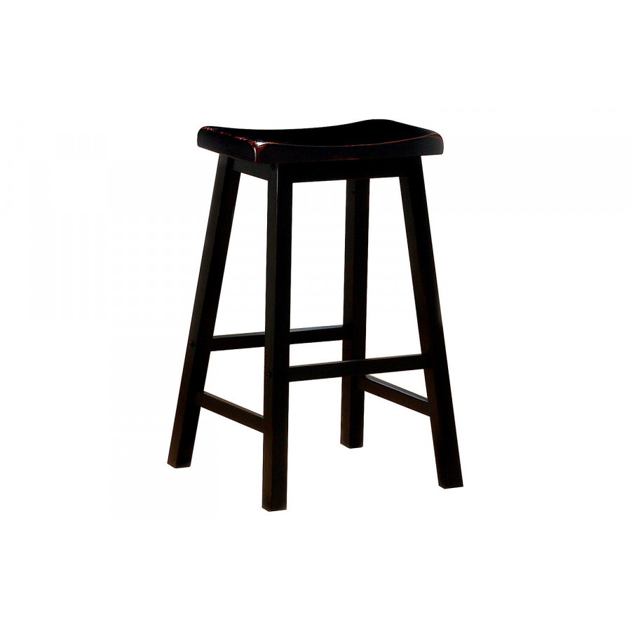 Coaster Wooden Bar Stools (Set Of 2) - Black