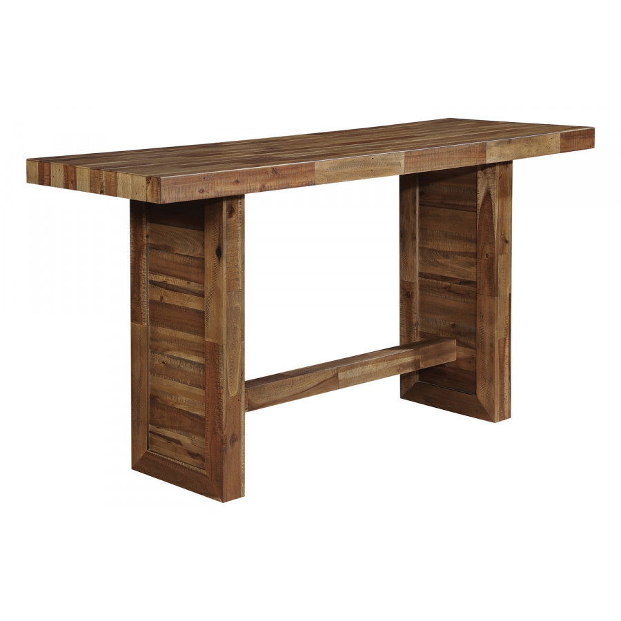 Coaster - Rectangular Bar Table in Varied Natural