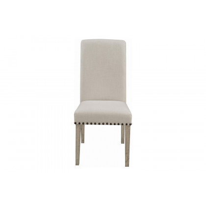 Coaster - Upholstered Side Chairs (Set Of 2) in Rustic Smoke/Gray