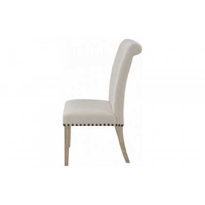 Coaster - Upholstered Side Chairs (Set Of 2) in Rustic Smoke/Gray