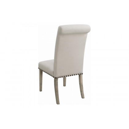 Coaster - Upholstered Side Chairs (Set Of 2) in Rustic Smoke/Gray