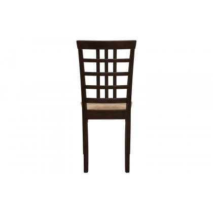 Coaster - Kelso Lattice Back Dining Chairs (Set Of 2) in Cappuccino