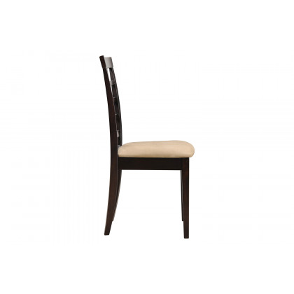 Coaster - Kelso Lattice Back Dining Chairs (Set Of 2) in Cappuccino
