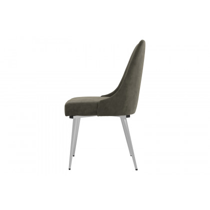 Coaster - Cabianca Curved Back Side Chairs (Set Of 2) in Gray