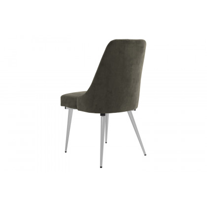 Coaster - Cabianca Curved Back Side Chairs (Set Of 2) in Gray