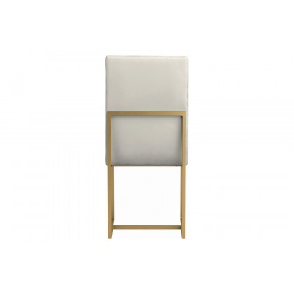 Coaster - Conway Upholstered Dining Chairs (Set Of 2) in Gray/Aged Gold