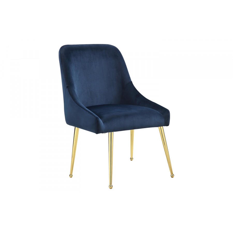 Coaster - Side Chairs (Set Of 2) in Dark Ink Blue