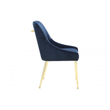 Coaster - Side Chairs (Set Of 2) in Dark Ink Blue