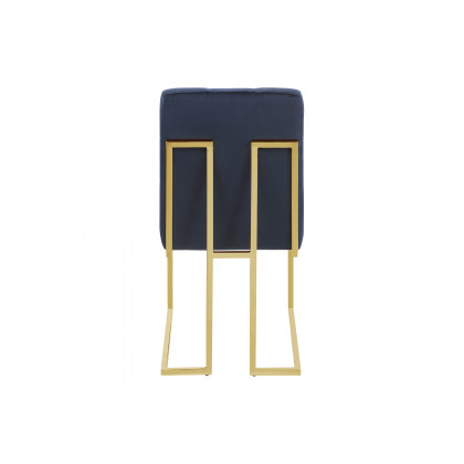Coaster - Tufted Back Side Chairs (Set Of 2) in Ink Blue