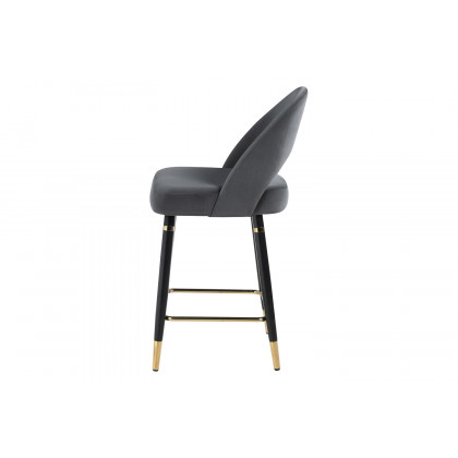 Coaster Lindsey Arched Back Upholstered Counter Height Stools (Set Of 2) - Gray