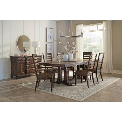 Coaster - Delphine Ladder Back Side Chairs (Set Of 2) in Brown