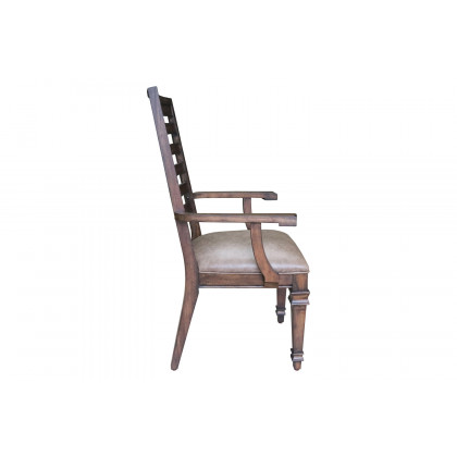 Coaster - Delphine Ladder Back Arm Chairs (Set Of 2) in Brown