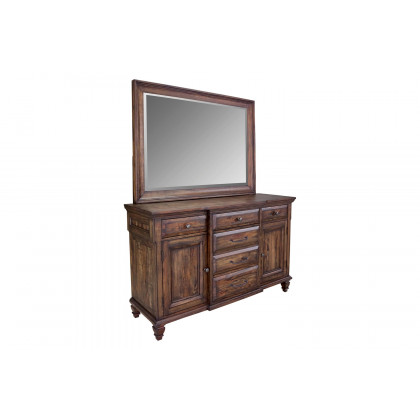 Coaster - Delphine 6-Drawer Server in Vintage Dark Pine