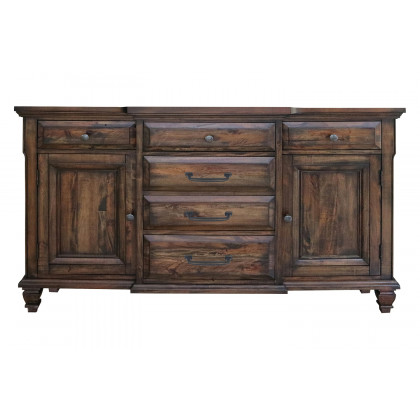 Coaster - Delphine 6-Drawer Server in Vintage Dark Pine