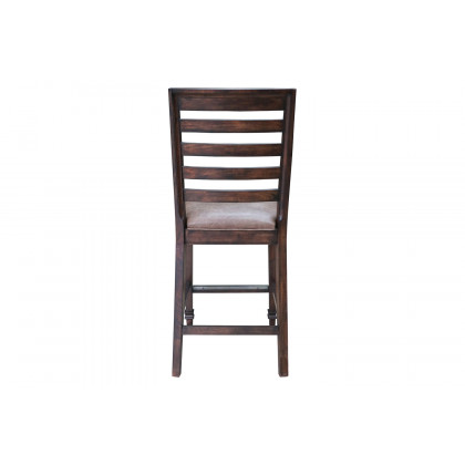 Coaster - Delphine Ladder Back Counter Height Chairs (Set Of 2) in Brown