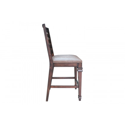 Coaster - Delphine Ladder Back Counter Height Chairs (Set Of 2) in Brown