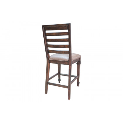 Coaster - Delphine Ladder Back Counter Height Chairs (Set Of 2) in Brown