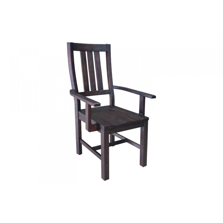 Coaster - Calandra Slat Back Arm Chairs (Set Of 2) in Vintage Java