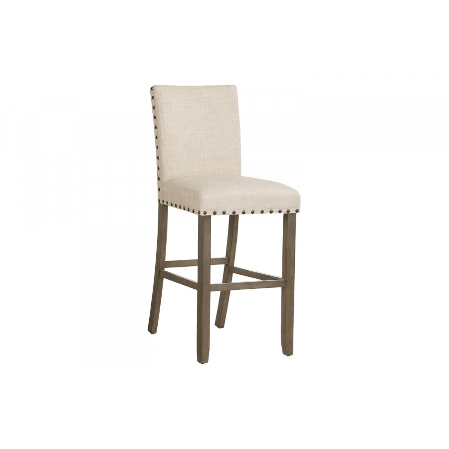 Coaster - Upholstered Bar Stools With Nailhead Trim (Set Of 2) in Beige