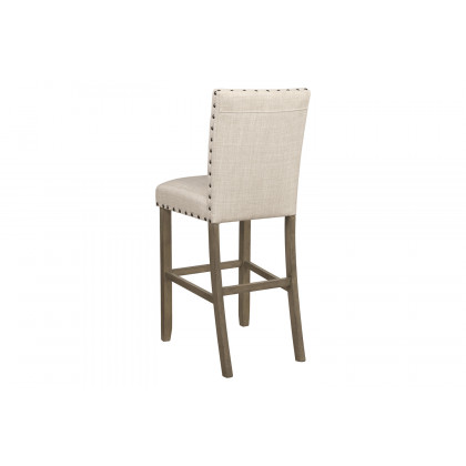Coaster - Upholstered Bar Stools With Nailhead Trim (Set Of 2) in Beige