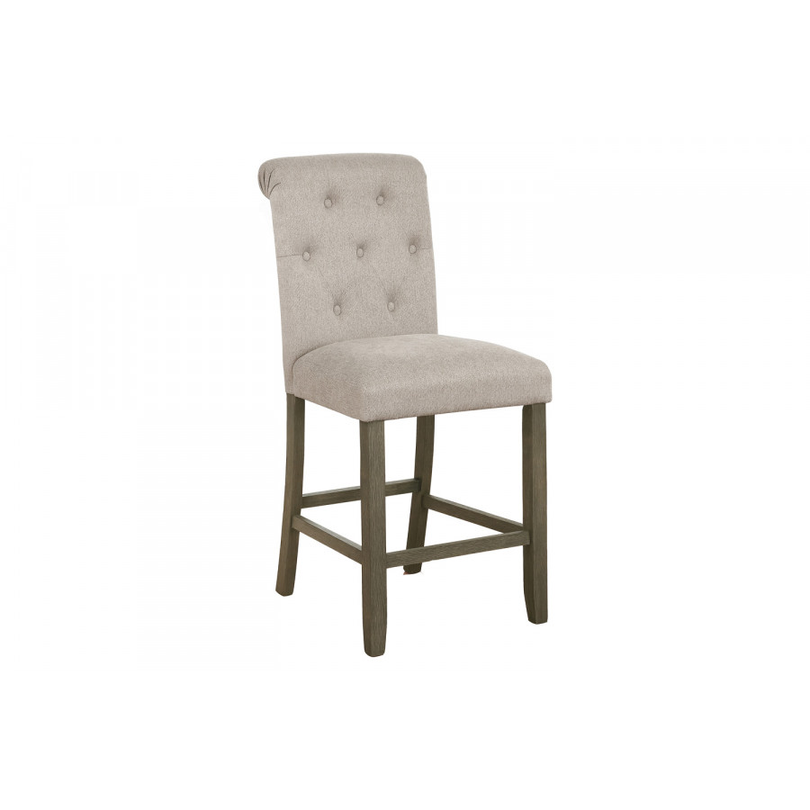 Coaster - Tufted Back Counter Height Stools (Set Of 2)