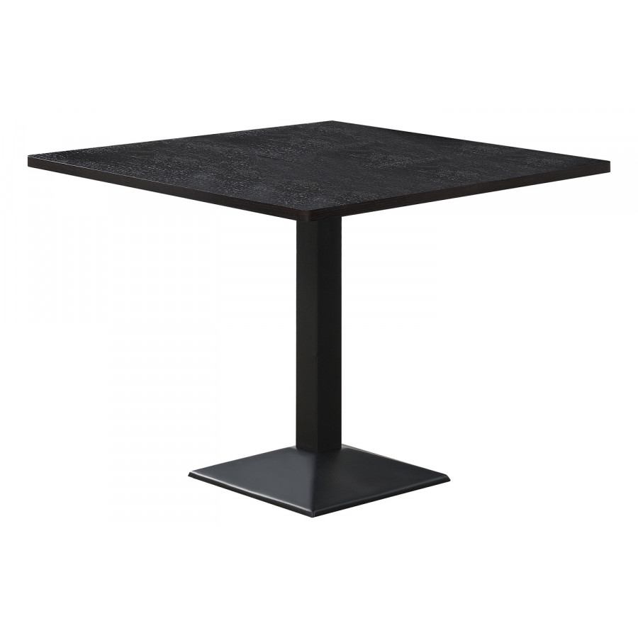 Coaster - Moxee Square Dining Table in Espresso/Gunmetal