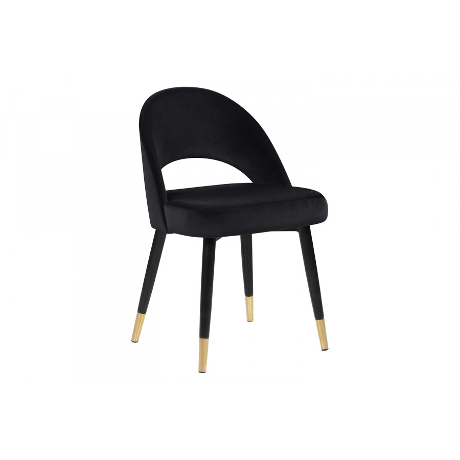 Coaster Lindsey Arched Back Upholstered Side Chairs (Set Of 2) - Black