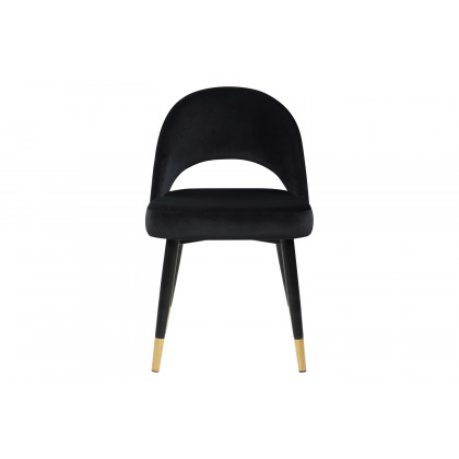 Coaster Lindsey Arched Back Upholstered Side Chairs (Set Of 2) - Black