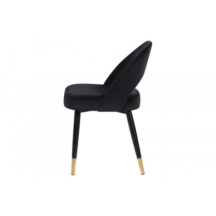 Coaster Lindsey Arched Back Upholstered Side Chairs (Set Of 2) - Black