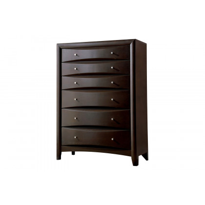 Coaster Phoenix 10-Drawer Eastern King Bed - Deep Cappuccino