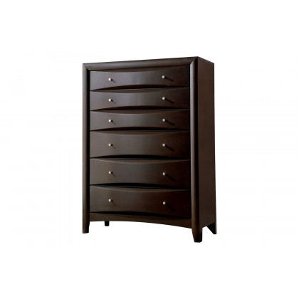 Coaster Phoenix 10-Drawer Queen Bed - Deep Cappuccino