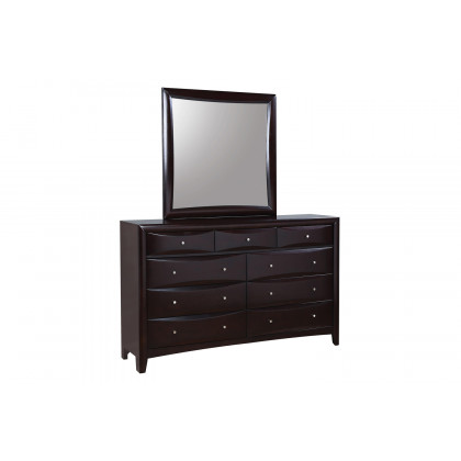 Coaster - Phoenix 9-Drawer Dresser in Deep Cappuccino