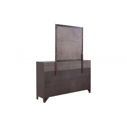 Coaster - Phoenix Square Dresser Mirror in Cappuccino