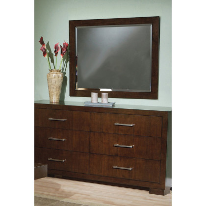 Coaster Jessica 6-Drawer Dresser - Cappuccino