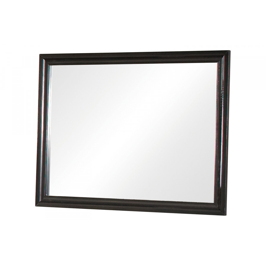 Coaster Barzini Rectangular Mirror - Black